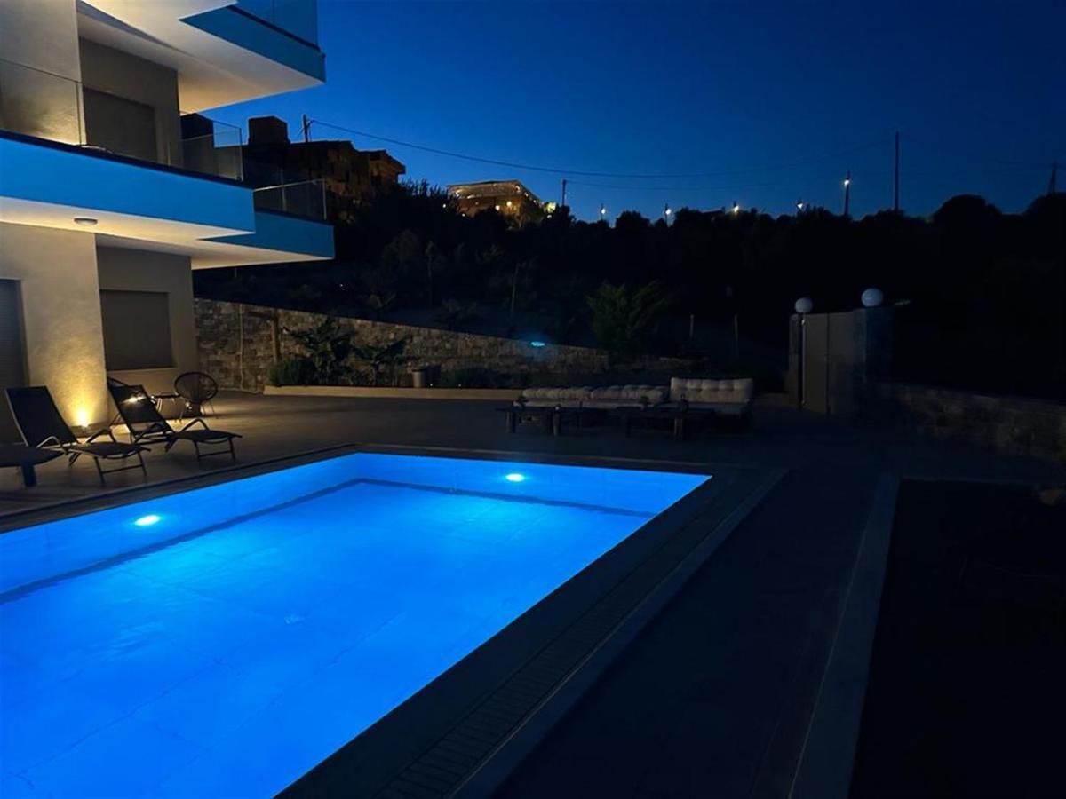 Villa Pelagia Sea View Ajía Pelajía Kültér fotó
